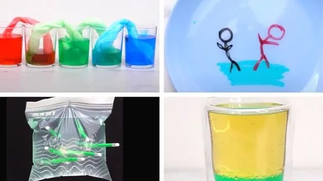 Ciekawe domowe eksperymenty z wodą, które zachwycą każde dziecko